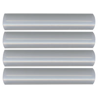 Flexible Dual Wall Adhesive-lined Heat Shrink Tubing 3:1 Clear 3/4" ID - 12" Inch 4 Pack