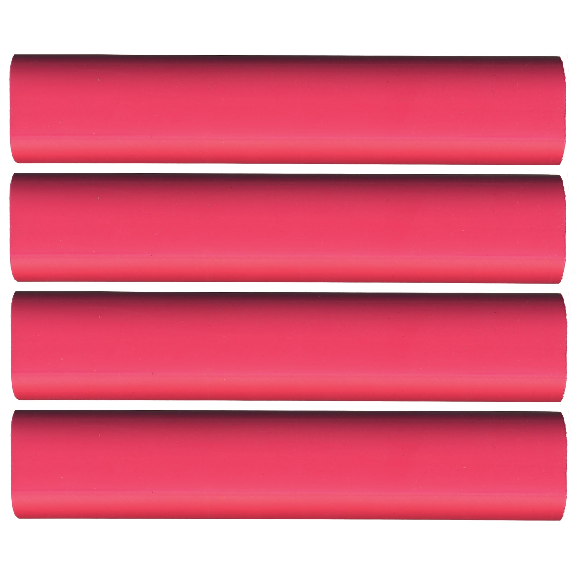 Flexible Dual Wall Adhesive-lined Heat Shrink Tubing 3:1 Red 3/4" ID - 12" Inch 4 Pack