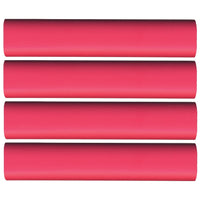 Flexible Dual Wall Adhesive-lined Heat Shrink Tubing 3:1 Red 3/4" ID - 12" Inch 4 Pack