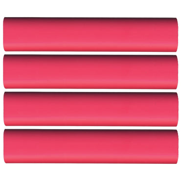Flexible Dual Wall Adhesive-lined Heat Shrink Tubing 3:1 Red 3/4" ID - 12" Inch 4 Pack