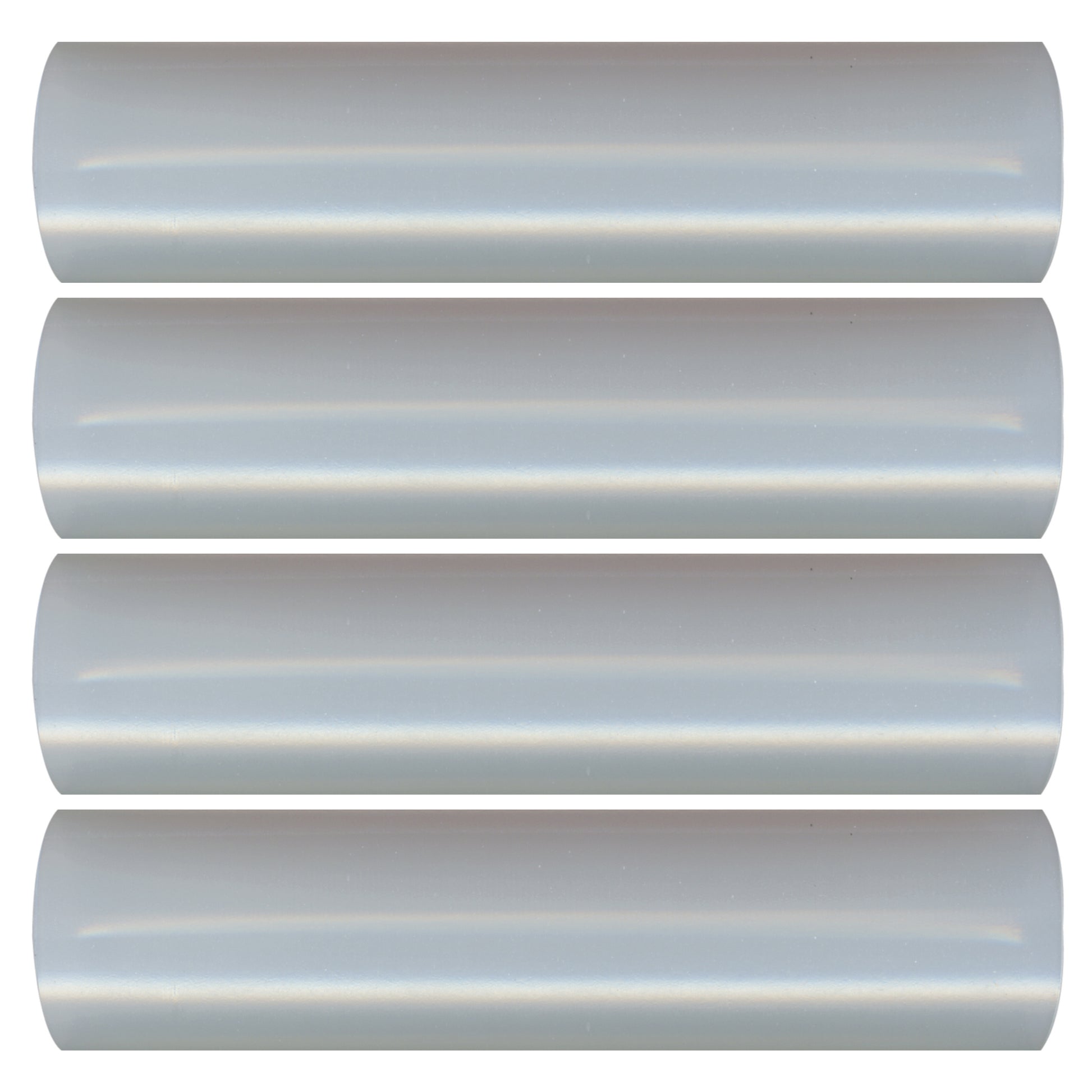 Flexible Dual Wall Adhesive-lined Heat Shrink Tubing 3:1 Clear 1" ID - 12" Inch 4 Pack