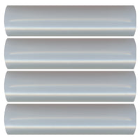 Flexible Dual Wall Adhesive-lined Heat Shrink Tubing 3:1 Clear 1" ID - 12" Inch 4 Pack