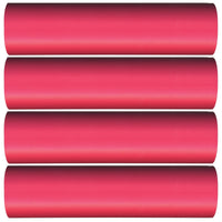 Flexible Dual Wall Adhesive-lined Heat Shrink Tubing 3:1 Red 1" ID - 12" Inch 4 Pack