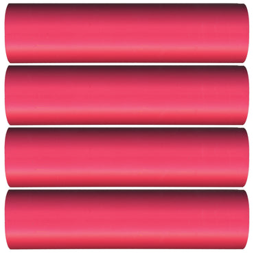Flexible Dual Wall Adhesive-lined Heat Shrink Tubing 3:1 Red 1" ID - 12" Inch 4 Pack
