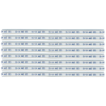 Crystal Clear Dual Wall Adhesive-Lined Heat Shrink Tubing 3:1 260" ID 16-14 AWG - 6" Inch 8 Pack