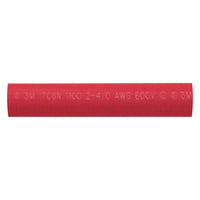 Heavy Dual Wall 3M Adhesive-lined Heat Shrink Tubing 3:1 Red 1.10" ID 2-4/0 AWG - 6" Inch 1 Each