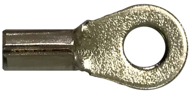 High Temperature Ring Terminal 16-14 Gauge #6 Stud - 100 Pack