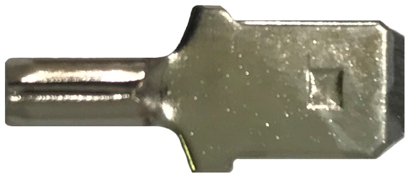 High Temperature Male Quick Disconnect 22-18 Gauge .250 Tab - 100 Pack