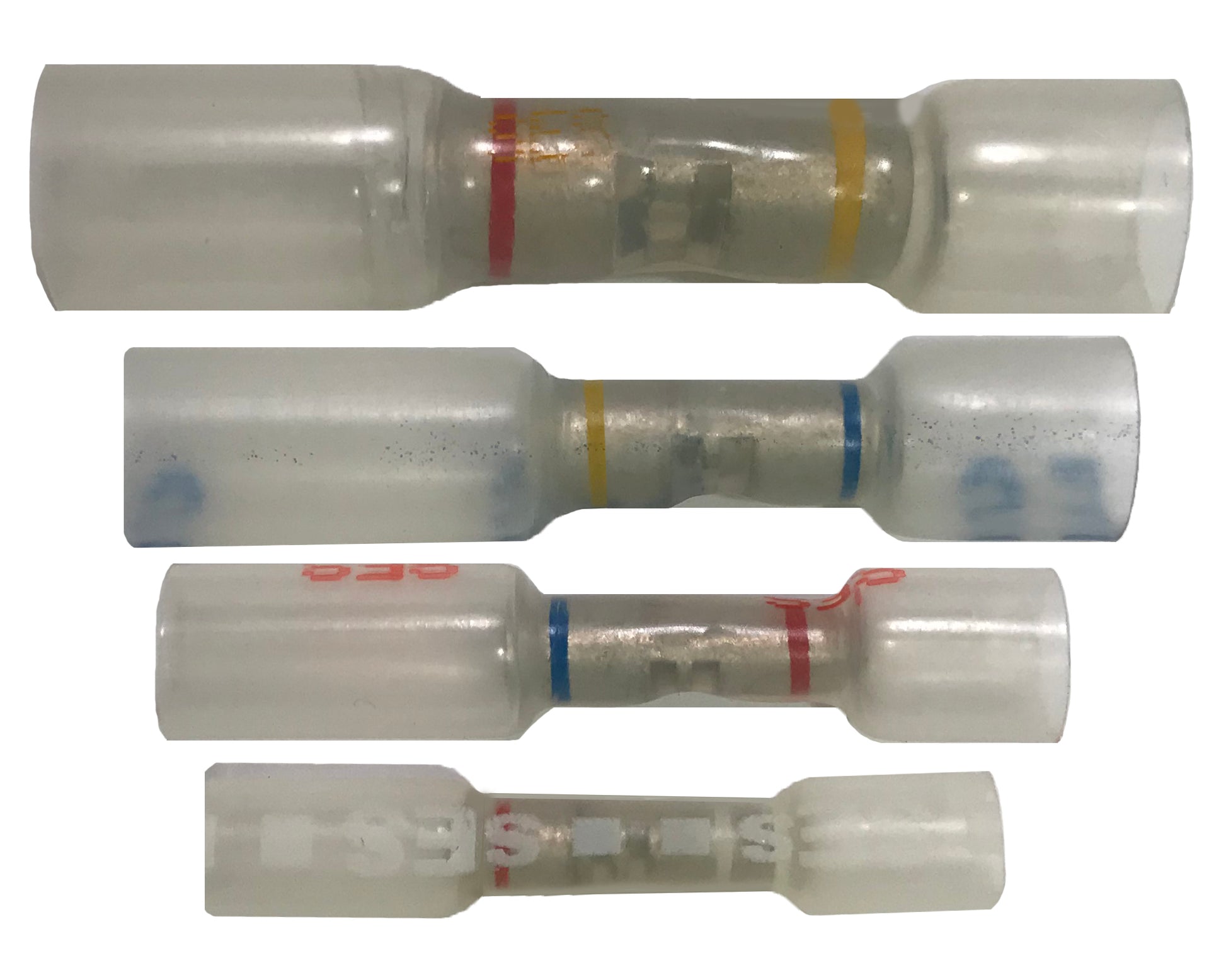 30 Piece Heat Shrink & Crimp Multiple Wire Closed End & 2-1 In-Line Butt Connector Assortment Kit