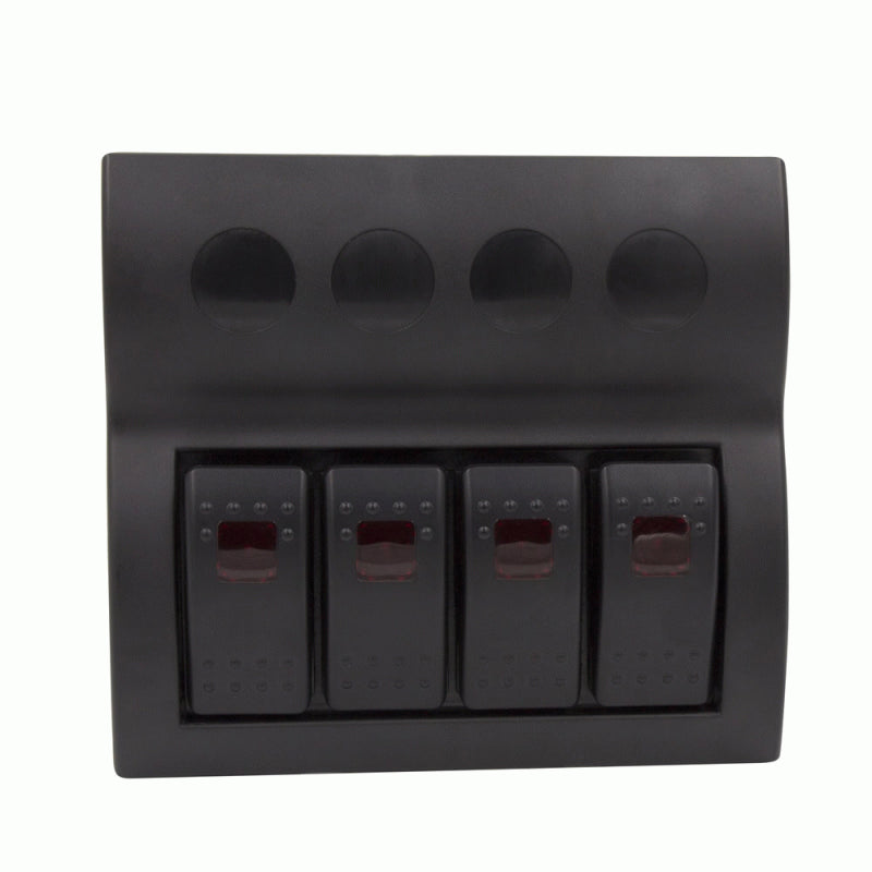 4 Position Waterproof Rocker Switch Panel With Circuit Protection