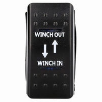 Winch Out In Panel Switch - 7-Pin On Off with LED
