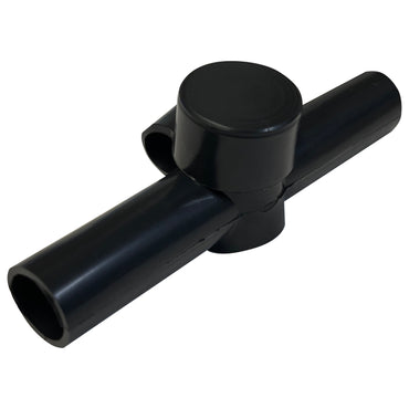 Black Negative 3/0 AWG Specialty Battery Insulating Boot Cover for Two Cables