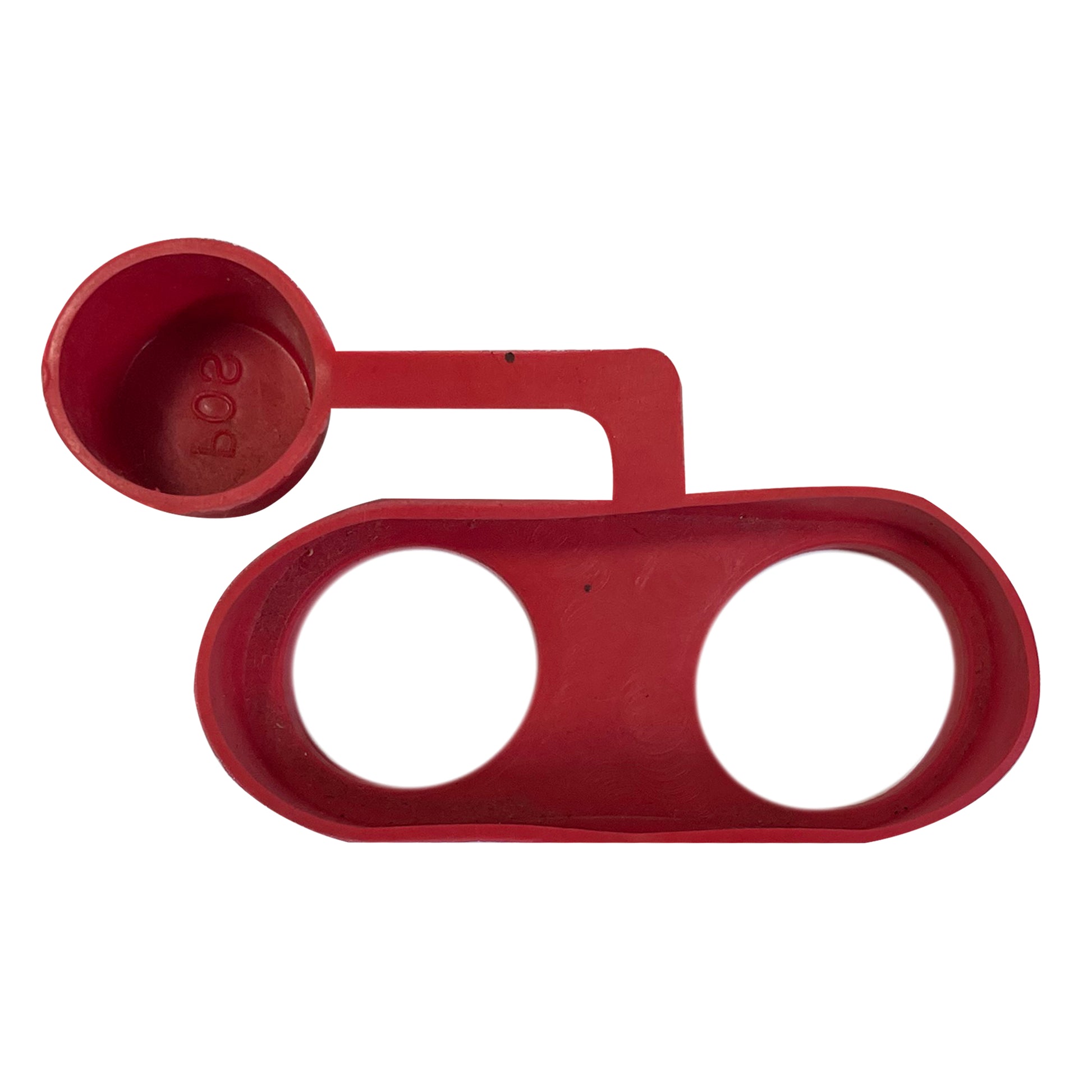 Red Marine Duel Post Protective Boot