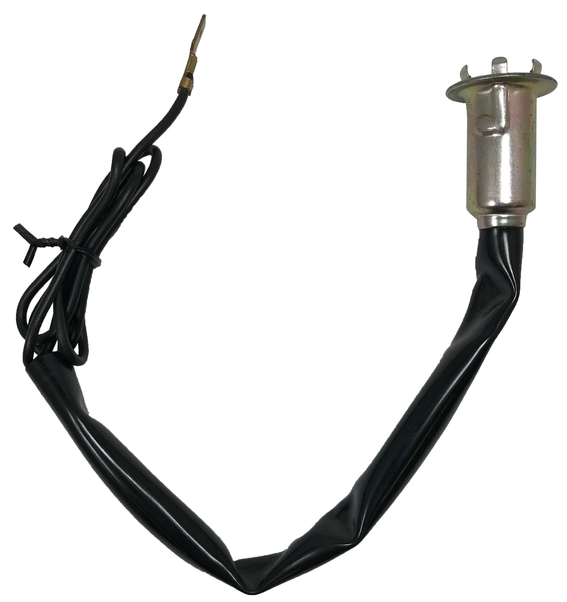 (2) License Light Socket Connector Standard S-87 Lamp Pigtail Repair Assembly