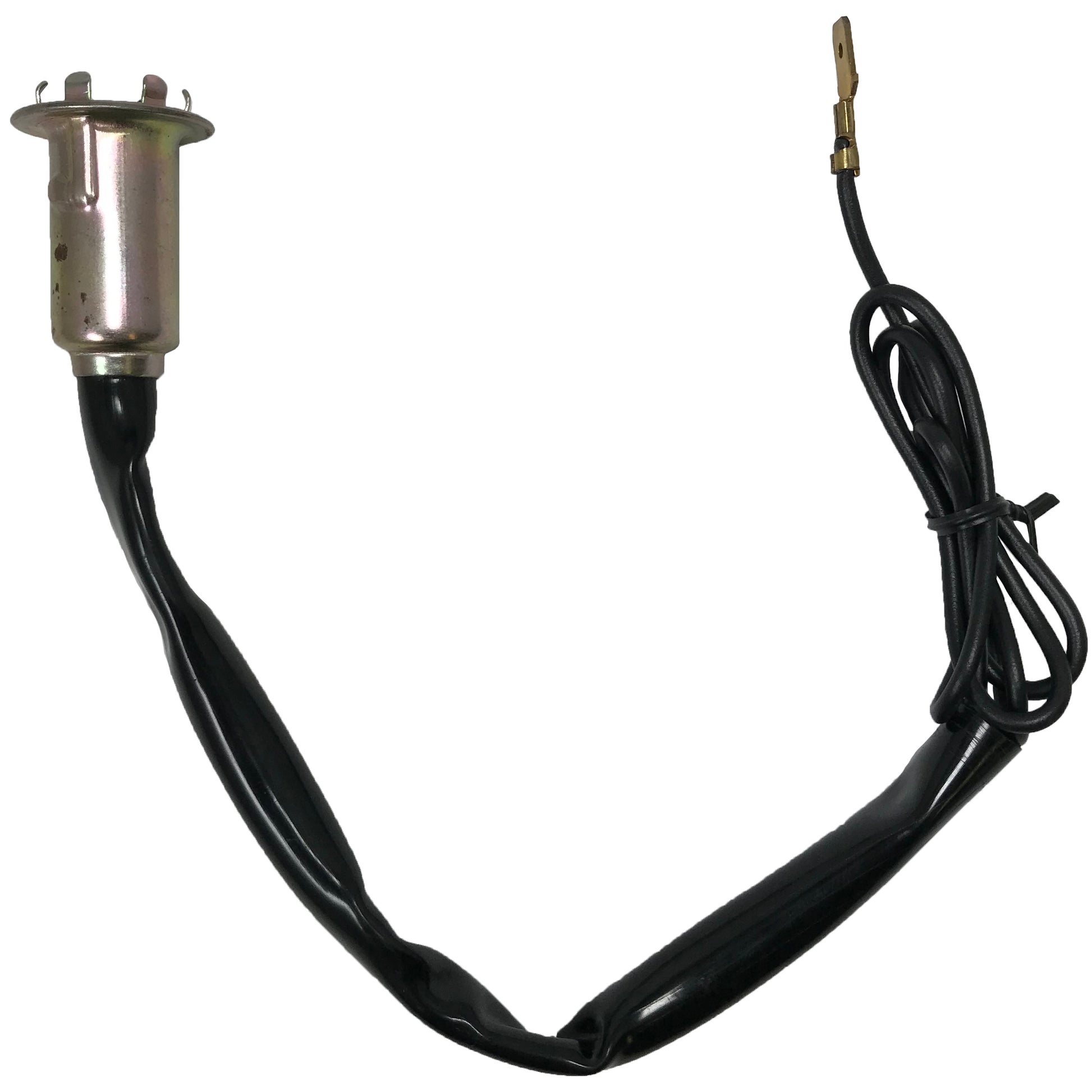 (2) License Light Socket Connector Standard S-87 Lamp Pigtail Repair Assembly