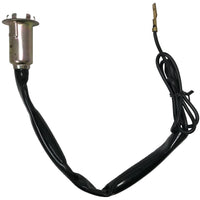 (2) License Light Socket Connector Standard S-87 Lamp Pigtail Repair Assembly