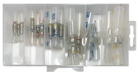 30 Piece Heat Shrink & Crimp Multiple Wire Closed End & 2-1 In-Line Butt Connector Assortment Kit
