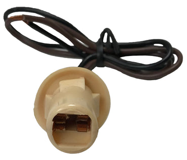 (2) Side Marker Light Electrical Socket Standard S-97 Lamp Repair Pigtail Assembly