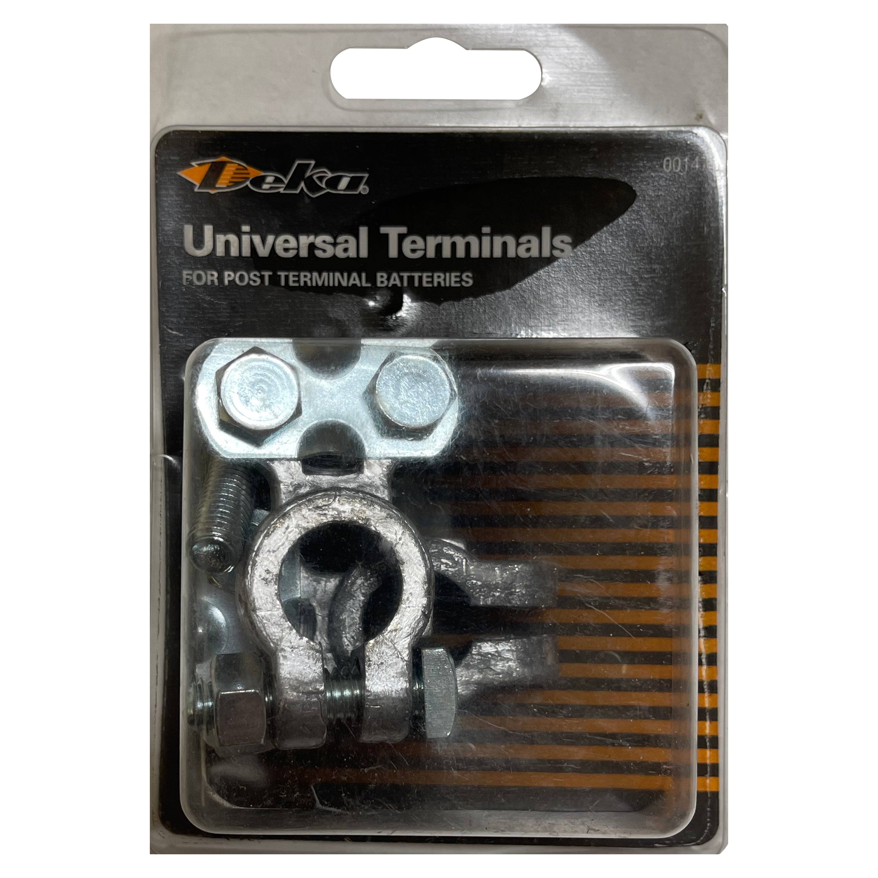 Auto Post Terminal 2 Pack Deka Universal Standard Top Post Car Battery Terminal 1-6 AWG C ...