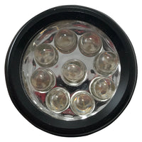 UV 9 LED Ultra Violet Inspection Light Flashlight Blacklight Lamp Torch