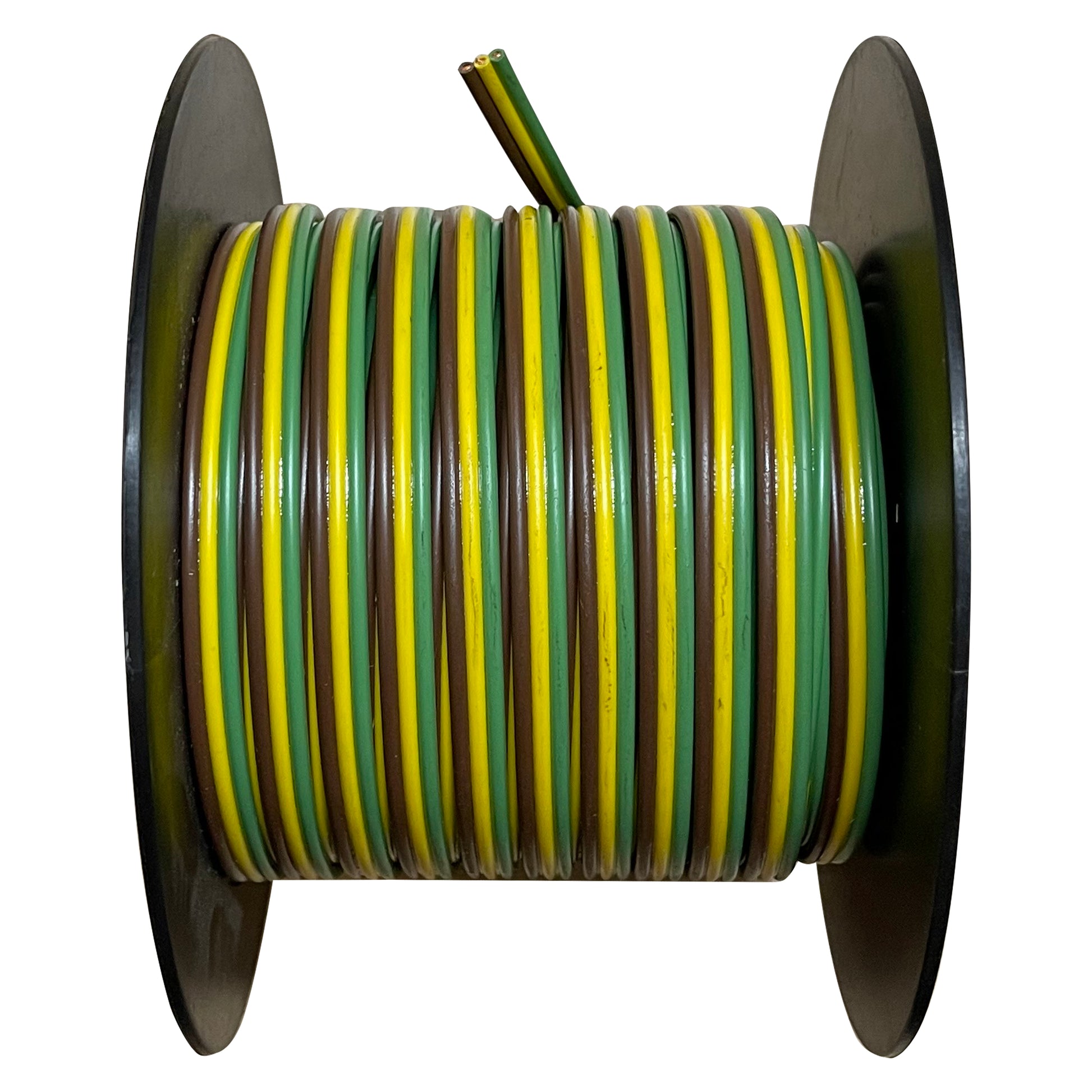 WIRE, BND PARALLEL 16/3 100' BRN,YEL,GRN