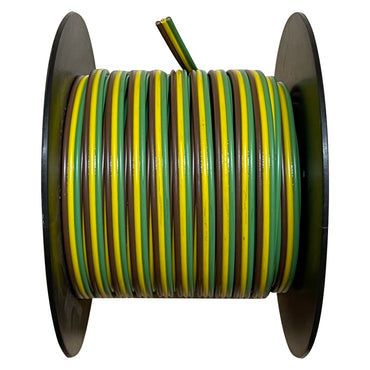 WIRE, BND PARALLEL 16/3 100' BRN,YEL,GRN