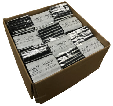 Western Weld 2500 Piece Black 4" Tire Repair Plug Self Vulcanizing Tubeless Insert String Box - USA