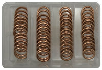 50 Piece Copper Crush-able Oil Drain Plug Gasket Assortment