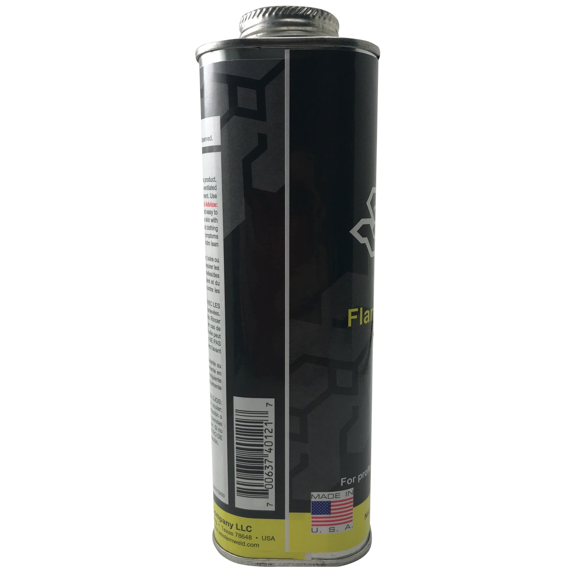 Western Weld Rubber Prep & Liquid Buffing Solution Oblong Can 32 Oz.