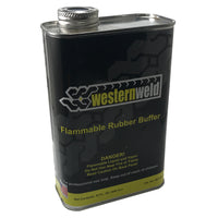 Western Weld Rubber Prep & Liquid Buffing Solution Oblong Can 32 Oz.