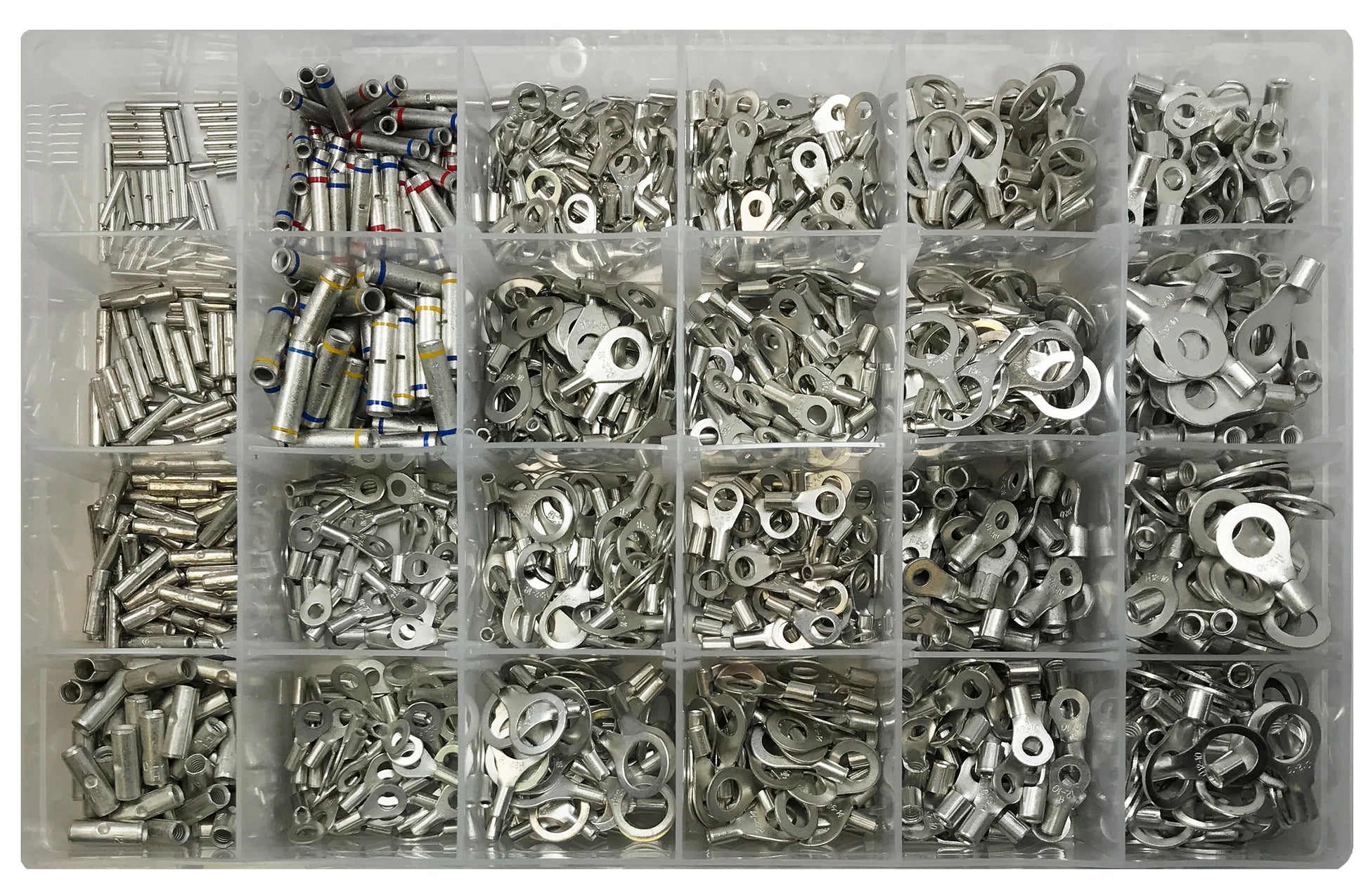 Master Non-Insulated Wire Terminal Connector Assortment Kit