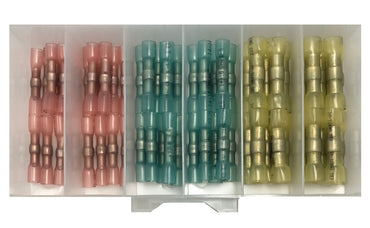 60 Piece Multilink Heat Shrink Crimp & Solder Butt Connector Assortment Kit