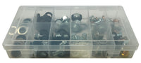 163 Piece Large Oil Drain Plug And Gasket Assortment Kit