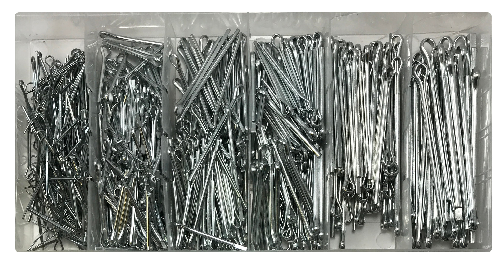 555 Piece Cotter Pin Clip Key Fitting Assortment Tool Set Kit
