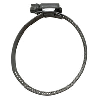Box of 10 SAE #40 Stainless Steel 2" to 3" Worm Gear Hose Clamp 9/16" Band