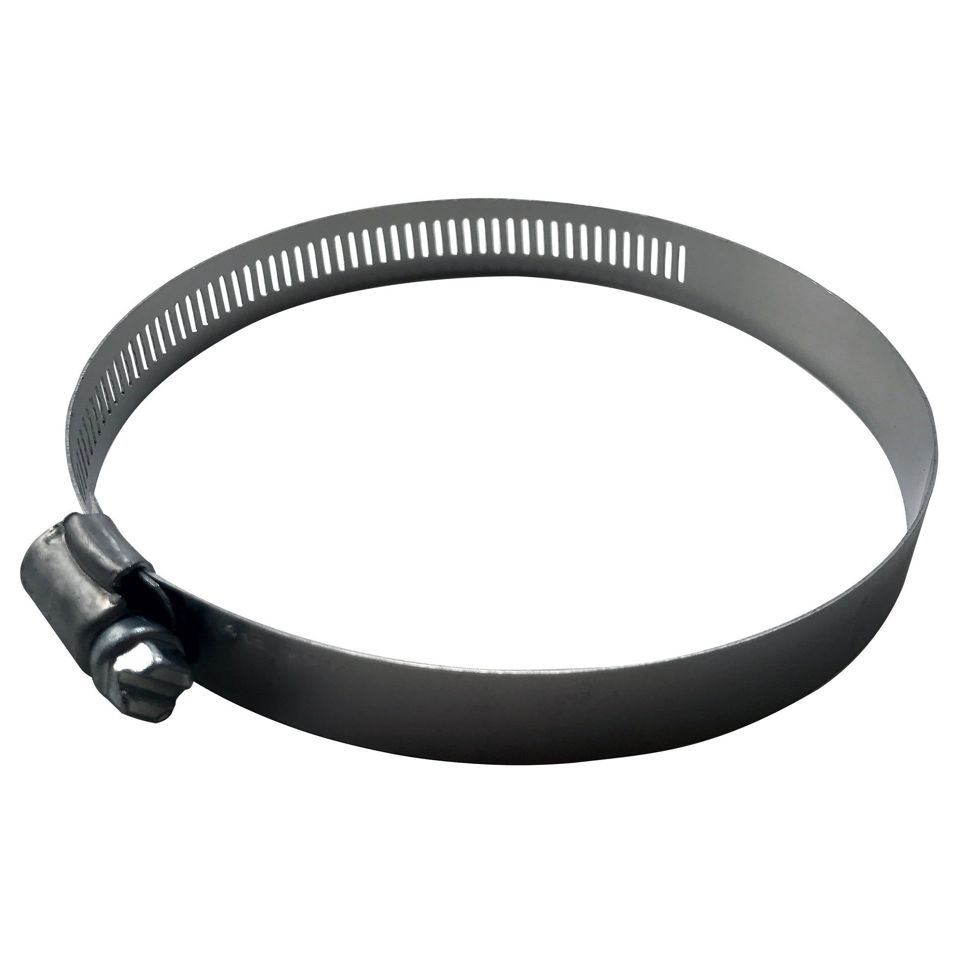 Box of 10 SAE #64 Stainless Steel 2 1/2" - 4 1/2" Worm Gear Hose Clamp 9/16 Band