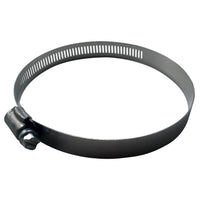 Box of 10 SAE #64 Stainless Steel 2 1/2" - 4 1/2" Worm Gear Hose Clamp 9/16 Band
