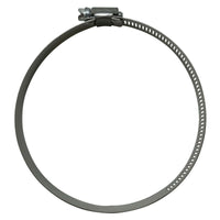 Box of 10 SAE #72 Stainless Steel 3" to 5" Worm Gear Hose Clamp 9/16" Band