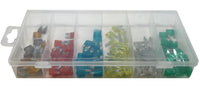 120 Piece Mini Fuse Assortment ATM/MIN - 20 Each of 6 Different Amps