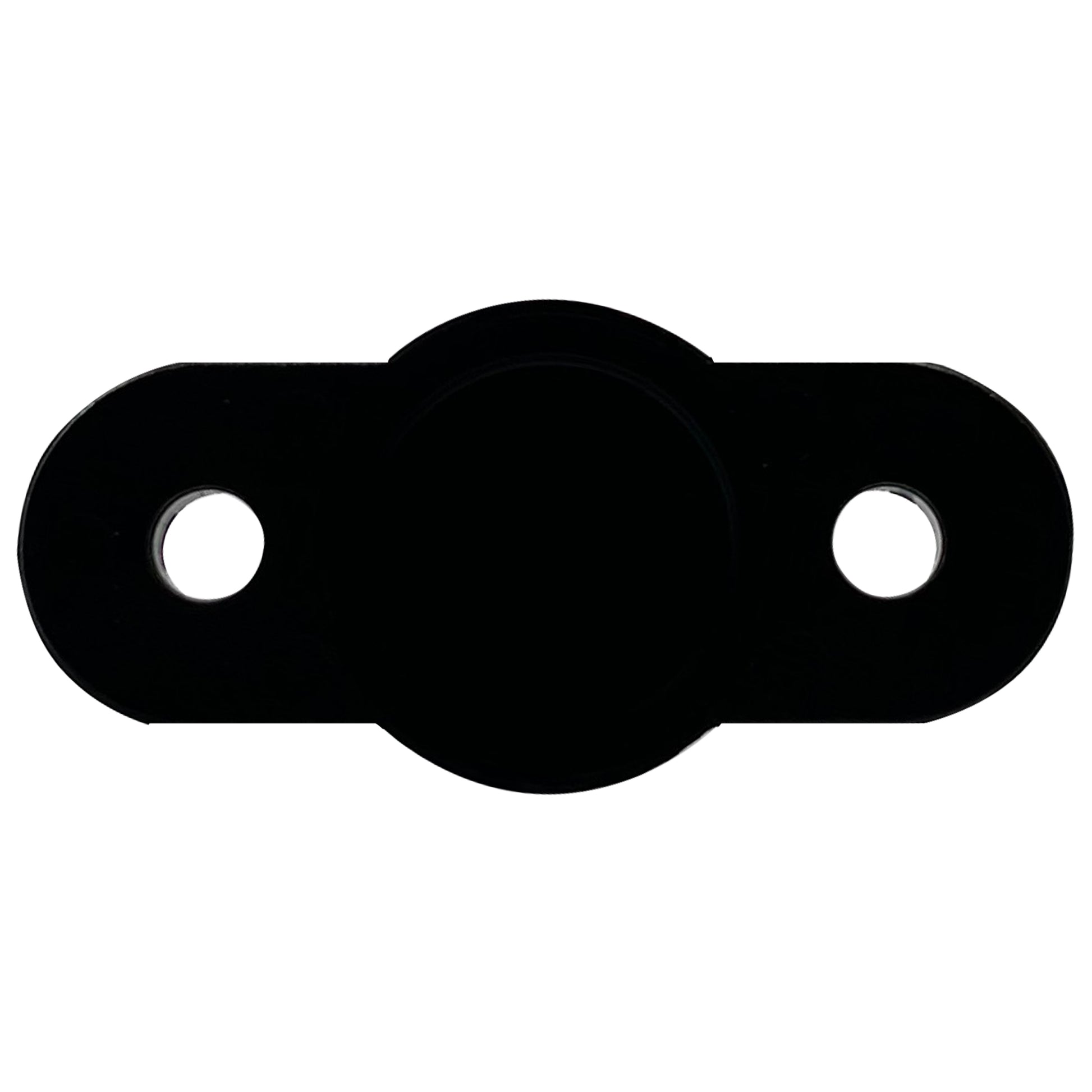 Small Base 1/4" Single Point Power Post - Black