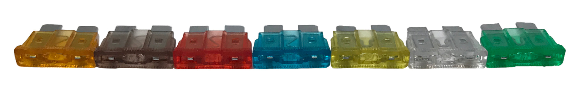 120 Piece ATO ATC Blade Fuse Assortment Kit - 20 Each of 6 Different Amps
