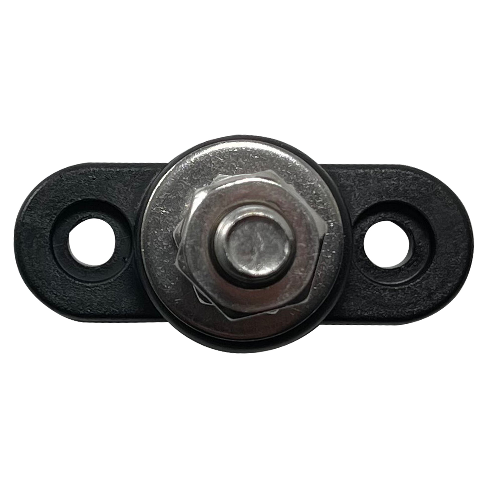Small Base 1/4" Single Point Power Post - Black
