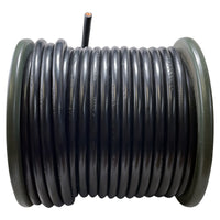 50 FT Spool Black 4 AWG Gauge Battery Cable Switch Starter & Ground Wire