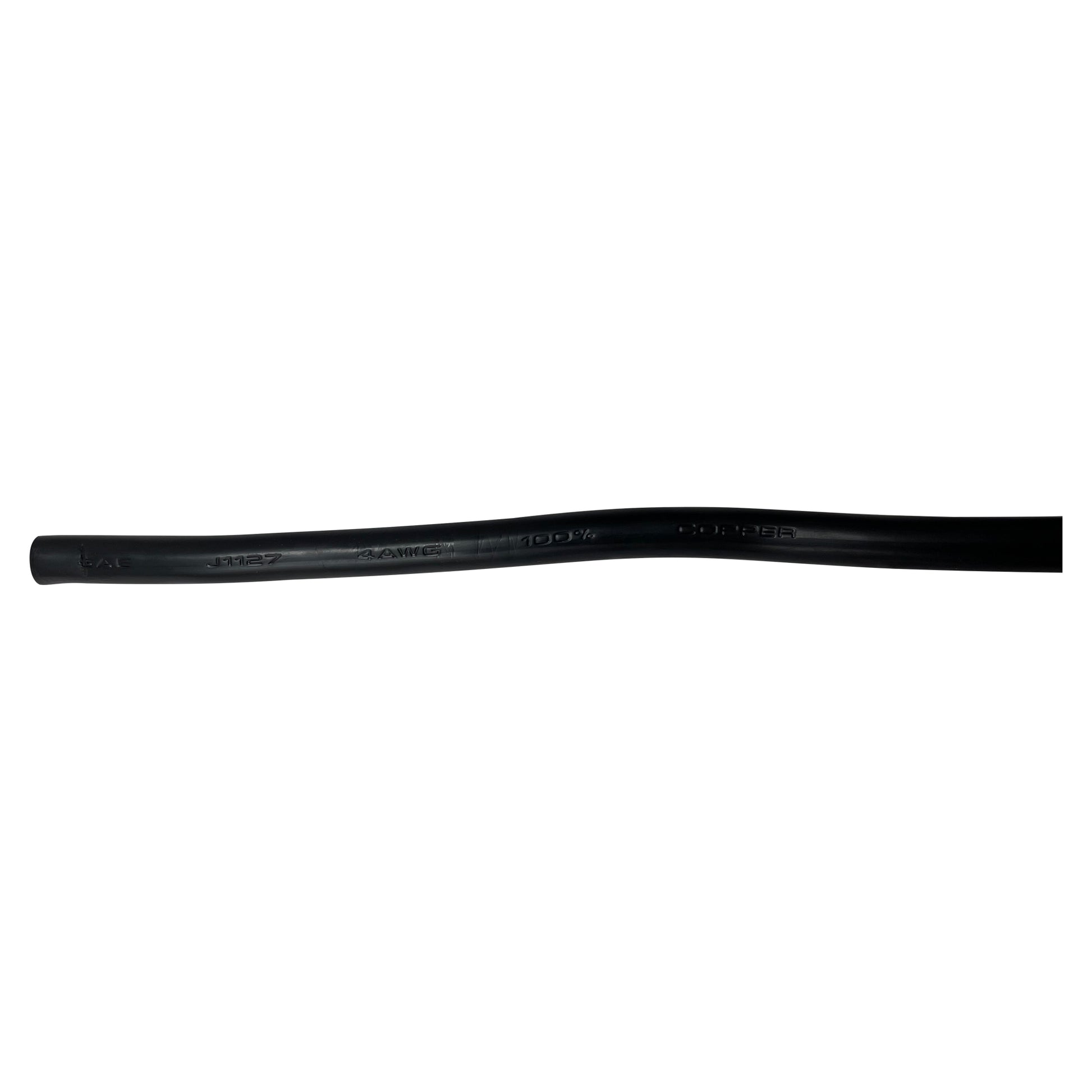 50 FT Spool Black 4 AWG Gauge Battery Cable Switch Starter & Ground Wire