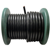 50 FT Spool Black 2 AWG Gauge Battery Cable Switch Starter & Ground Wire