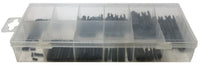 120 Piece Black Industrial Roll Pin Assortment Kit
