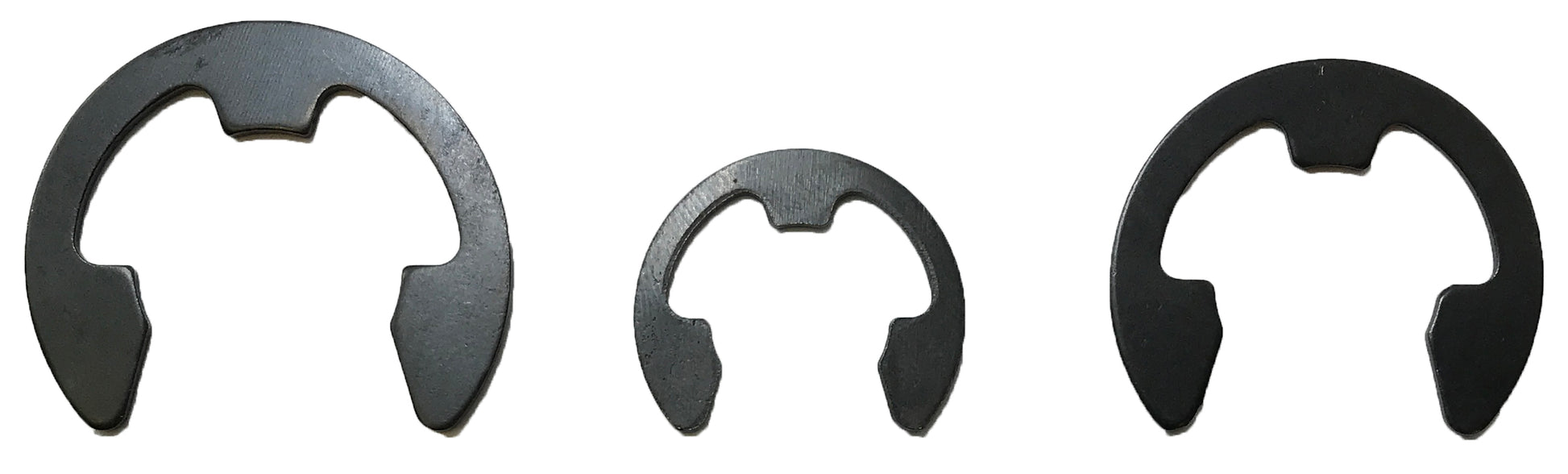300 Piece Black Industrial E-Clip Assortment Kit