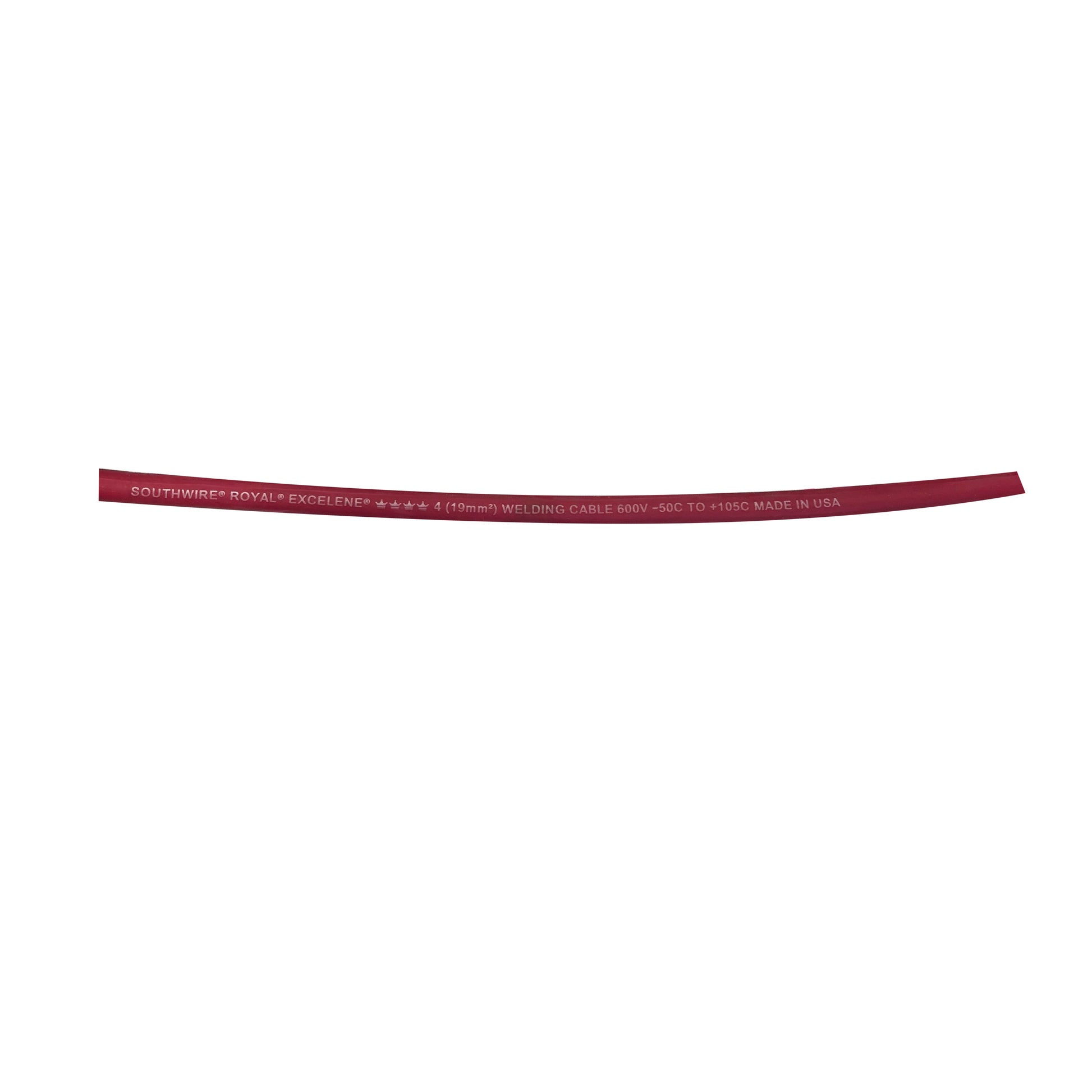 Red Welding Cable 4 AWG Gauge - 100' Ft.