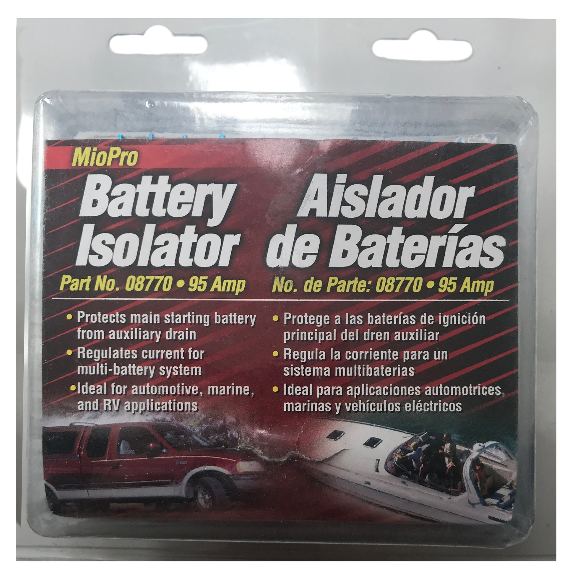DEKA Heavy Duty 95 Amp Battery Isolator & Charger