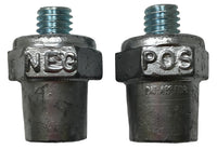 Battery Side Terminal Charging Post - 2 Pack (Negative + Positive)